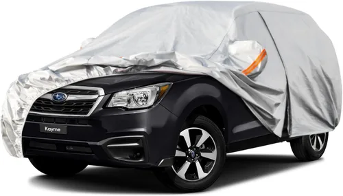 Vista 56 de Kayme Funda para Automóvil SUV de 6 Capas Ajuste Personalizado para Acura MDX (2001-2025) Impermeable Todo Clima para Automóviles, Cubierta Completa