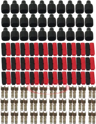 Vista 9 de Conector de batería de conexión rápida 45A Conectores modulares de alimentación de batería Desconexión rápida (20PCS)