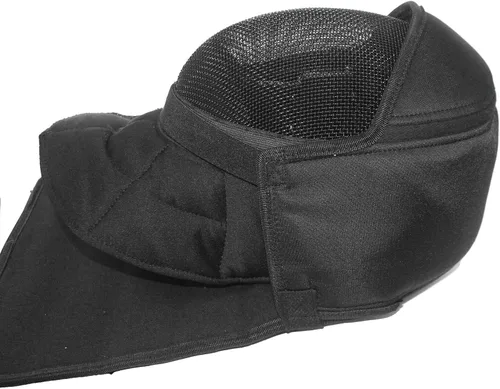 Vista 5 de LEONARK 800N Hema - Máscara de esgrima con capucha para casco, hecho a mano, protector de cabeza de sable de espada