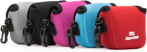 Vista 7 de MegaGear MG1311 - Funda de neopreno ultraligera para cámara compatible con GoPro Hero8, DJI Osmo Action, Sony RX0 II, GoPro Hero 7, Sony RX0 1.0