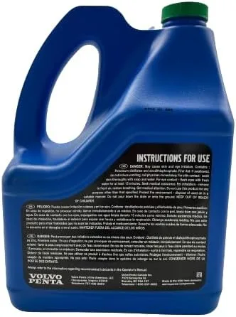 Vista 2 de Volvo Penta Aceite de motores diesel SAE 15W-40 (1Gal) (23219274)