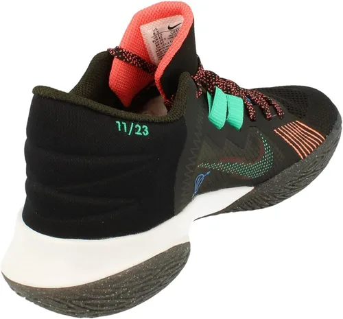 Vista 3 de Nike Kyrie Flytrap V para hombre, negrosecuoya alarmante, 12, NegroAlarming-sequoia