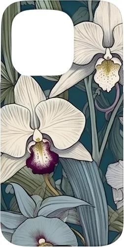 Vista 14 de Funda de flores de orquídea de jardín botánico para iPhone 17