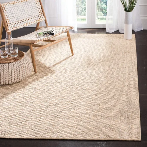 Vista 10 de SAFAVIEH Palm Beach Collection - Alfombra para pasillo, 2 pies 3 pulgadas x 10 pies, color beige y beige, diseño de sisal, no desprende pelusa