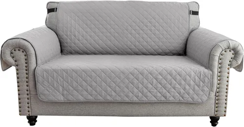 Vista 35 de MIFXIN Funda reversible para sofá, impermeable, antideslizante, lavable, con correa elástica, protector de muebles para mascotas, perros y niños