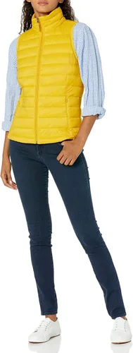Vista 5 de Tienda Essentials - Chaleco para mujer ligero impermeable y fácil de guardar