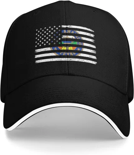 Vista 4 de US and Amarillo Texas Seal Baseball Cap for Men Women Hats Adjustable Outdoor Trucker Hat