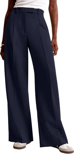 Vista 16 de NIMIN Pantalones de trabajo de pierna ancha para mujer, pantalones