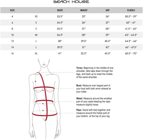 Vista 4 de BEACH HOUSE SPORT Traje de baño de una pieza con cremallera frontal de manga larga Sculpt - Top de bikini adicional