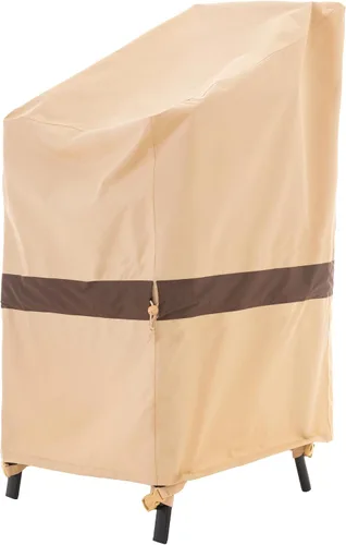 Vista 12 de WJ-X3 Funda Apilable para Silla de Patio, Resistente, Resistente al Viento e Impermeable, Fundas para Sillas de Patio al Aire Libre, 28A x 36P x