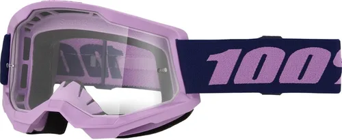 Vista 4 de 100% STRATA 2 Goggles – Gafas deportivas para motocross y ciclismo de montaña – Gafas para ciclistas – Gafas de motocross para hombre
