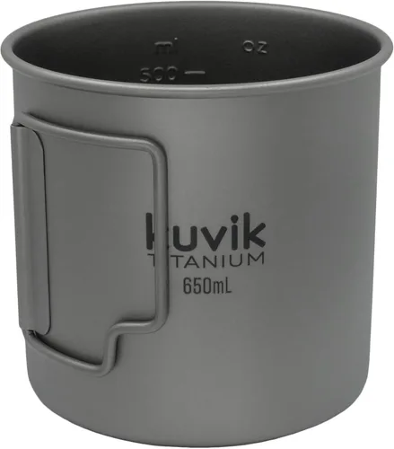 Vista 8 de Kuvik Estufa de madera de titanio y bote de titanio de 22 onzas (22.0 fl oz)