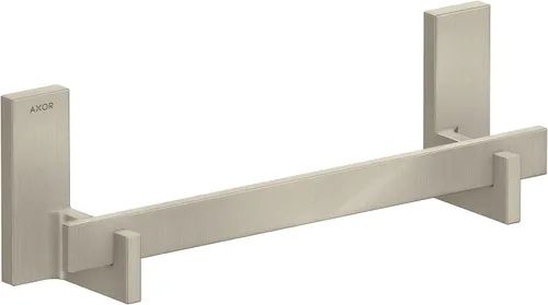 Vista 11 de AXOR Toallero rectangular universal, 12" en cromo negro cepillado, 42613340