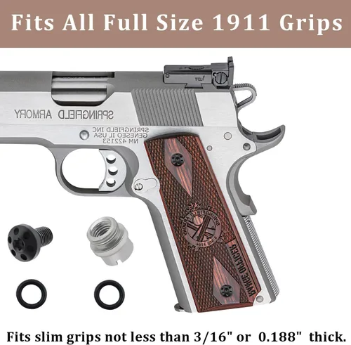 Vista 2 de Juego de bujes de tornillos de agarre 1911 con llave Torx, 8 juntas tóricas