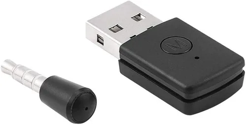Vista 7 de Mini adaptador USB inalámbrico, receptor de dongle Bluetooth y transmisores se conectan a cualquier dispositivo de audio Bluetooth, enchufe