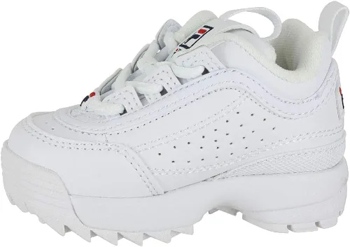 Vista 3 de Fila Disruptor II Tenis (niño pequeño), Negro