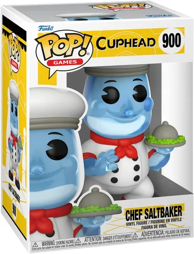 Vista 2 de Funko Pop! Games: Cuphead - Chef Saltbaker con Chase (los estilos pueden variar)