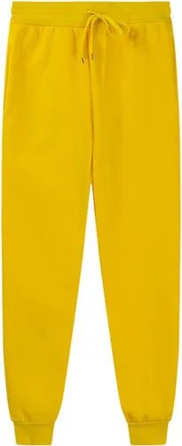 Vista 3 de Lastesso Pantalones deportivos de talla grande para mujer, suaves, cónicos, con banda en el tobillo, pantalones casuales con cintura elástica