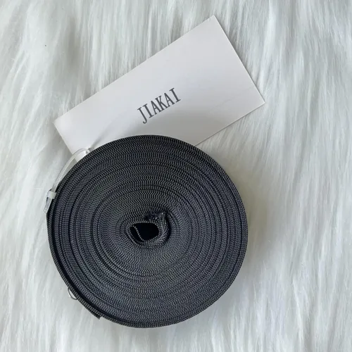 Vista 7 de JIAKAI Correa de nailon resistente de 1 pulgada de ancho y 10 yardas, correas pesadas de polipropileno para bolsas, hamacas, escalada al aire libre