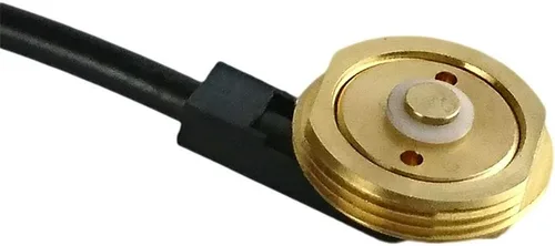 Vista 3 de Soporte de antena NMO de latón macizo con conector UHF macho PL259 cable coaxial RG58/U de 10 pies para antena celular Ham UHF VHF CB