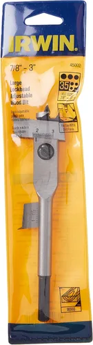 Vista 4 de IRWIN Tools 45002 Lockhead Broca ajustable de 78 pulgadas a 3 pulgadas para una prensa de taladro