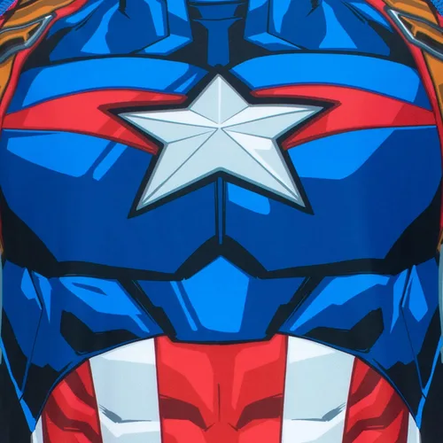 Vista 2 de Marvel Traje de baño de los Vengadores para niños Capitán América