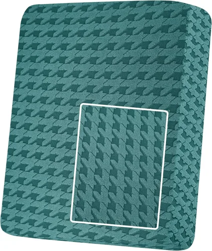Vista 46 de MAXIJIN Funda de Cojín de Terciopelo Elástica Ajustable Fundas de Cojín de Sofá Ajustadas 1 Paquete Funda de Cojín de Asiento de Sillón para Cojín