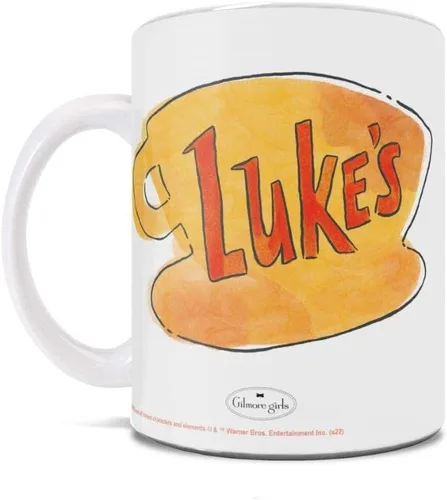 Vista 260 de Trend Setters Friends the Television Show – 25 años – Mercancía oficial – Taza de café o té de cerámica blanca de 11 onzas – perfecta para regalar