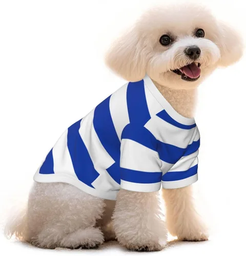 Vista 9 de SWEET TANG Camisas refrescantes para perros pequeños, de secado rápido, ropa de verano para perros pequeños, ligera, transpirable, camiseta
