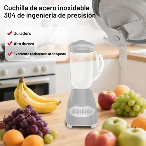 Vista 4 de Reemplazo de la cuchilla de la licuadora para, Reemplazo de la cuchilla de la licuadora de acero inoxidable con junta de silicona compatible