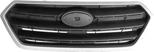 Vista 8 de PartsFlow Parachoques delantero parrilla negro con cromo malla parrilla para 2010 2011 2012 Subaru Legacy 91121AJ03B Negro con cromo para Subaru