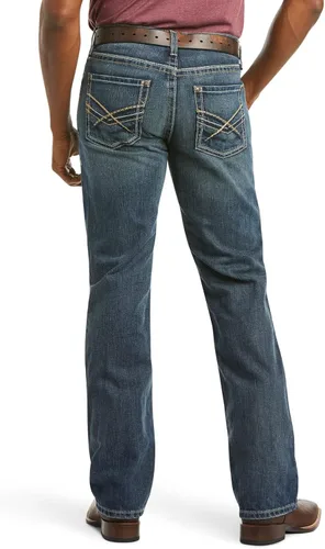 Vista 2 de ARIAT M5 Slim Deadrun - Jeans apilables de pierna recta para hombre