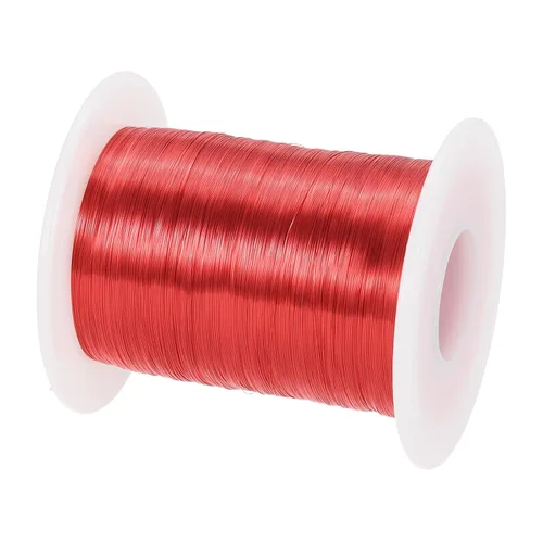 Vista 41 de MECCANIXITY - Alambre magnético de calibre 46 AWG - 0.04mm Hilo de cobre esmaltado - Bobina de alambre magnético de 14669 pies (4471m) - 50g Grado F