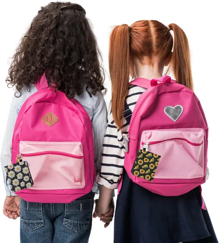 Vista 6 de Bolsa de maquillaje, bolsa de viaje, bolsa de cosméticos, organizador de artículos de tocador con cremallera pequeña para mujer, Paquete de 10