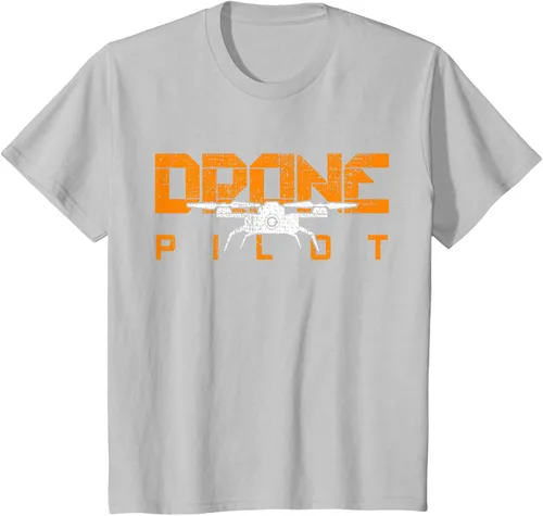 Vista 23 de Drone Life Pilot Quadcopter Gift RC Camiseta Negro