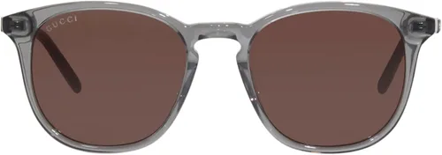 Vista 2 de Gucci GG1157S - Gris oscuro transparente brillante, talla 1