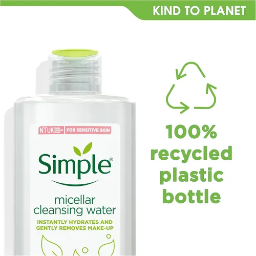 Vista 5 de Simple Kind to Skin Agua Limpiadora Micelar 6.7 oz