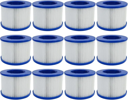 Vista 10 de Repuesto de filtro atornillado para bañera de hidromasaje RELXTIME/ALEKO/Wejoy Aquaspa/Co-z/Wave/CleverSpa, cartuchos roscados para jacuzzis Paquete