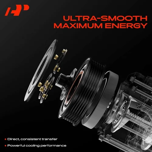 Vista 7 de A-Premium Kit de embrague del compresor del A/C compatible con Honda Civic 1.7L 2001-2005