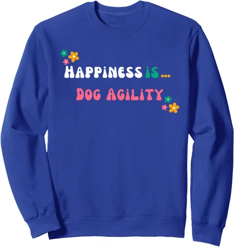 Vista 4 de Dog Agility Lover - Sudadera groovy Happiness is Dog Agility, Negro