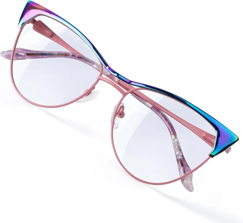 Vista 11 de Gafas de luz azul para mujer y hombre, gafas de computadora para hombres y mujeres, antifatiga, gafas de pantalla HD para oficina, lectura