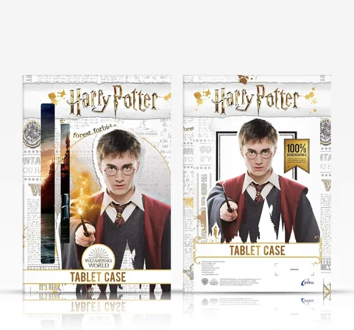 Vista 6 de Head Case Designs Funda de piel con licencia oficial de Harry Potter Gryffindor Aguamenti Deathly Hallows IX compatible con Kindle Paperwhite 1/2/3