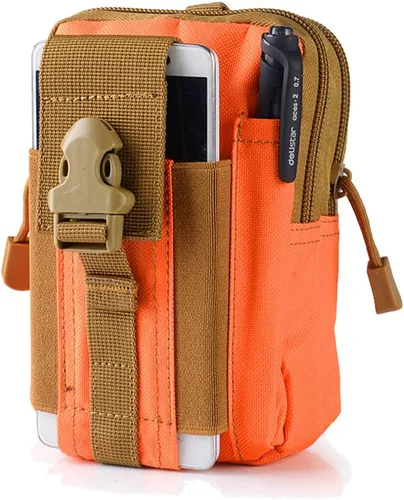 Vista 9 de Funda para teléfono celular de cintura, bolsa de cinturón, funda universal para teléfono al aire libre, estuche, bolsillo para gadgets para iPhone X