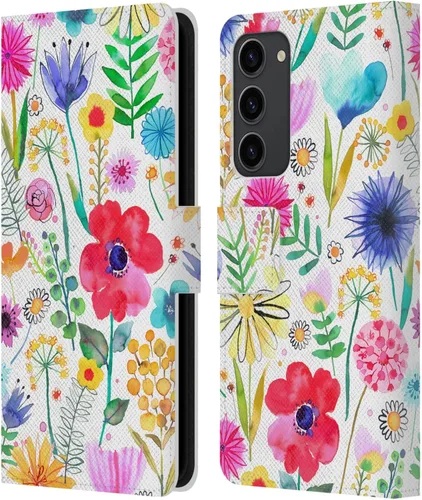 Vista 121 de Head Case Designs Officially Licensed Ninola Butterfly Nature Spring Floral Leather Wallet Case Compatible with Samsung Galaxy A07 4G