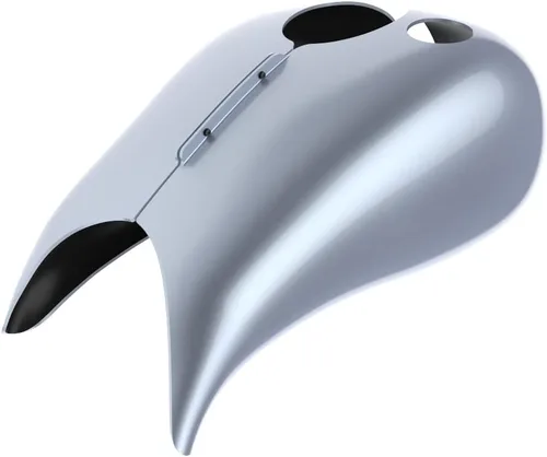 Vista 4 de Cubiertas de tanque de combustible Harley de color plateado Atlas para Harley Street Glide/Road Glide/Road King Special 2021 2022 2023