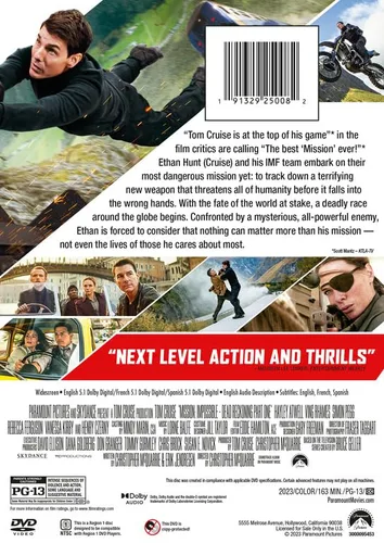 Vista 3 de MissionImpossible - Dead Reckoning Part One DVD