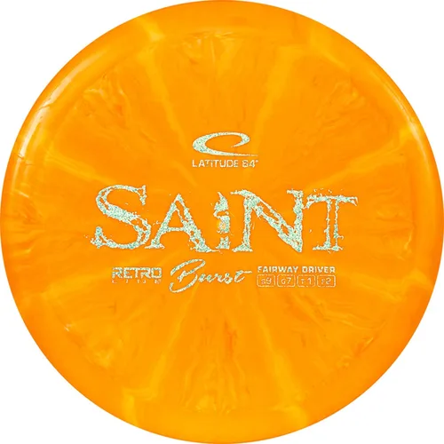 Vista 2 de Latitude 64 Retro Burst Disc Juego de golf, juegos al aire libre, juego de iniciación de frisbee para hombres y mujeres, conductores de River &
