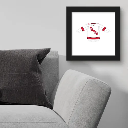 Vista 3 de Trends International Gallery Pops NHL Carolina Hurricanes - Póster de pared frontal de uniforme de carretera, 12.00 x 12.00 pulgadas, versión