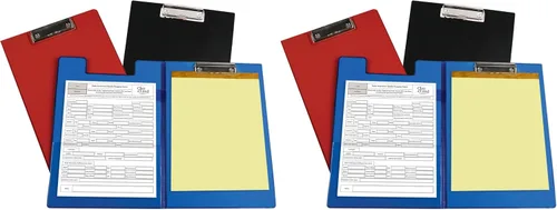 Vista 7 de C-Line Carpeta portapapeles, tamaño carta, capacidad para hasta 75 hojas, 1 portapapeles, el color puede variar (30600)