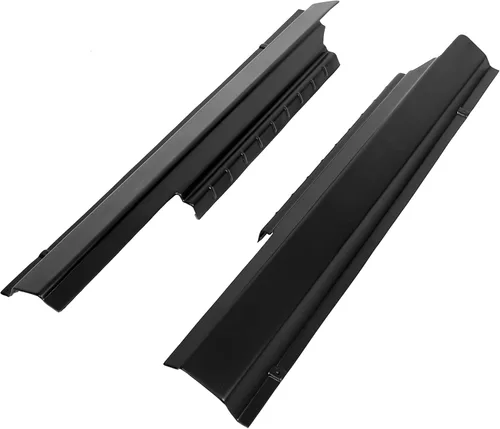 Vista 7 de Cubre estribo compatible con moldura de panel de roce para Dodge Ram cabina extendida 2009-2018, acabado mate negro texturizado, reemplazo para 14064